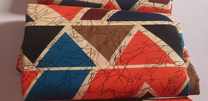 The Adeola Fabric – Bold Multicoloured African Print (5 Yards)