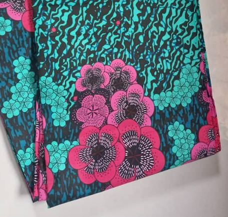 The Adeayo Fabric – Bold Multicoloured African Print (5 Yards)