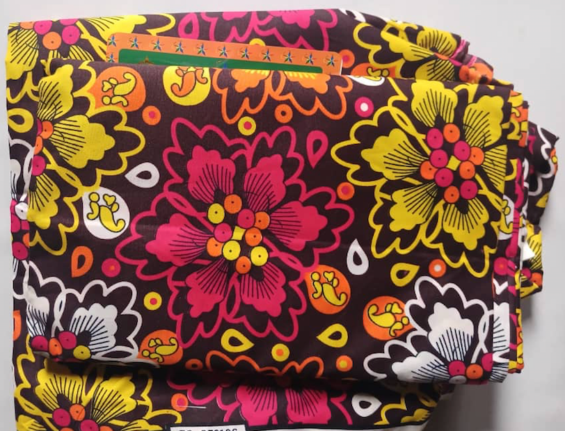 The Adewole Fabric – Bold Multicoloured African Print (5 Yards)