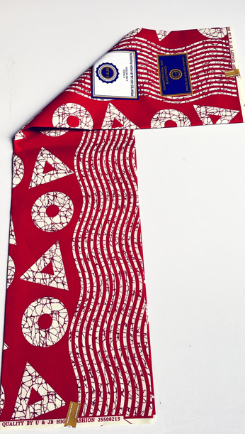 The Adedayo Fabric – Bold Multicoloured African Print (5 Yards)